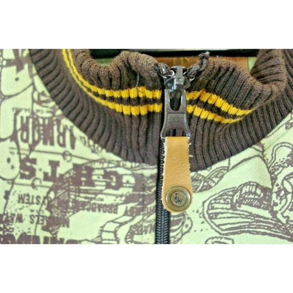 Live Mechanics Track Jacket Vintage All Over Print Music Concert Full Zip 2XL - Picture 3 of 11